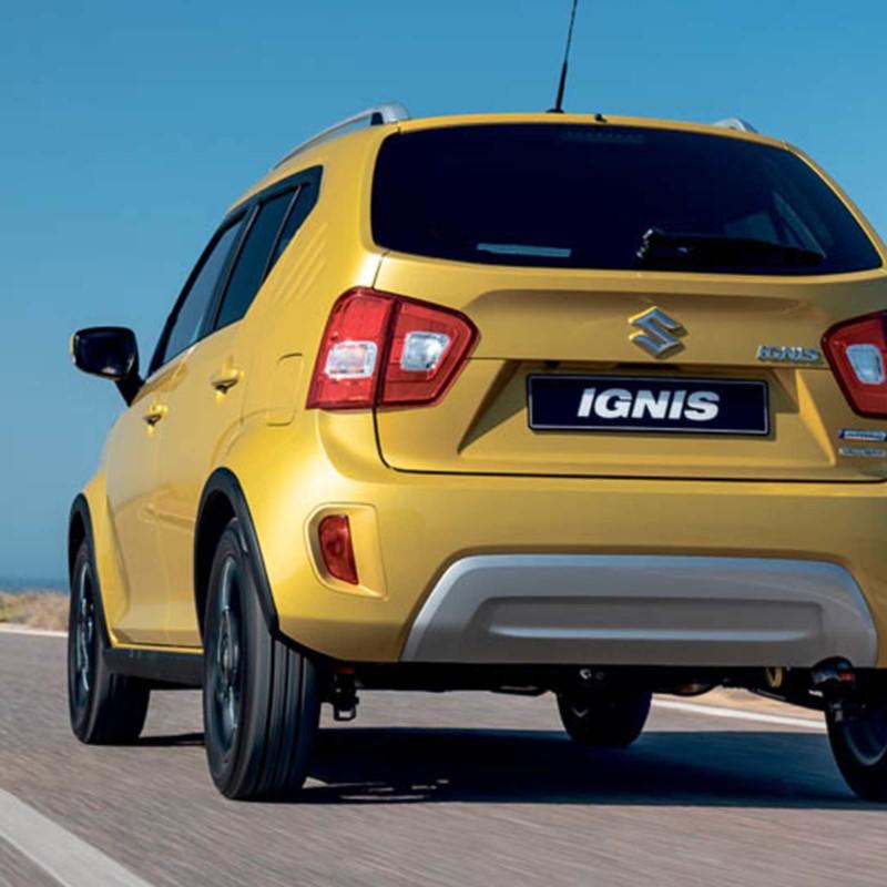 Suzuki IGNIS, on katumaasturimarkkinoiden pienin ja edullisin haastaja, jonka saa nyt myös huippuvarusteltuna GLX Hybridinä!